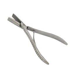 1 stück Haar Extensions Zangen Flache Edelstahl Haar Verlängerung Zange für Haar Extensions
