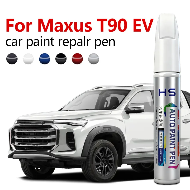 

Для SAIC Maxus T90/T90 EV автомобильная краска ремонтная ручка аксессуары черный, белый, красный, серый, оранжевый, синий