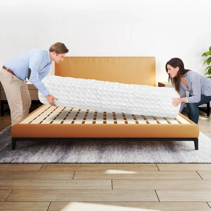 Colchones acogedores Queen de grosor, colchones dobles firmes de doble tamaño, colchones matrimoniales de suelo King Size, muebles