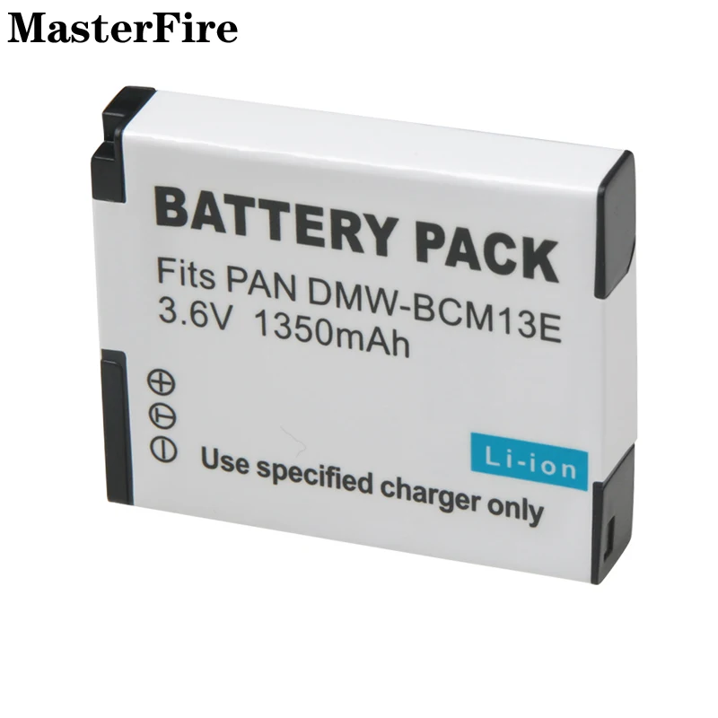 

2-10PCS DMW-BCM13E DMW-BCM13 3.6V 1350mah Replacement Battery for Panasonic Lumix DMC-ZS45, DMC-TS5, DMC-TZ40, DMC-STZ6 Cell