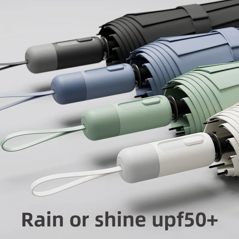 

Automatic Double Folding Umbrella, Storm-Resistant Large Size, Sun Protection Umbrella, Rain Umbrella