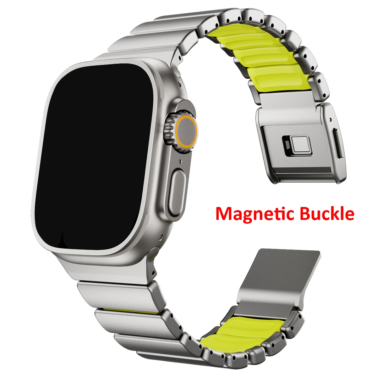 Herren-Edelstahlband für Apple Watch Ultra 3, Armband 49 mm, 46 mm, 45 mm, 44 mm, luxuriöses Metallarmband für Iwatch 11, 10, 9, 8, 7, 5, 6 SE3