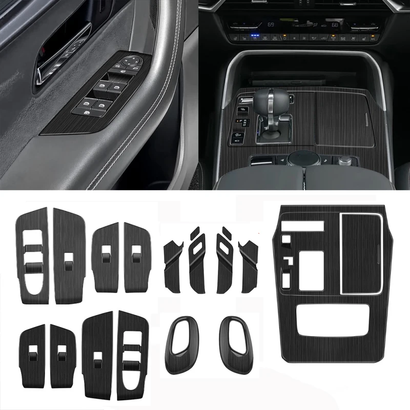 Für Mazda CX 60 CX-60 CX-80 CX80 CX-90 CX 90 2022-2024 Auto fenster erhöhung glas schalter zentrum verbunden schaltknauf schalttafel Abdeckung