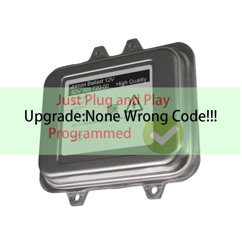 5DV009720-00 Upgrade None Wrong Code Just Plug And Play Headlight Ballast For Opel Astra J Insignia OEM 1232335 5DV00972000