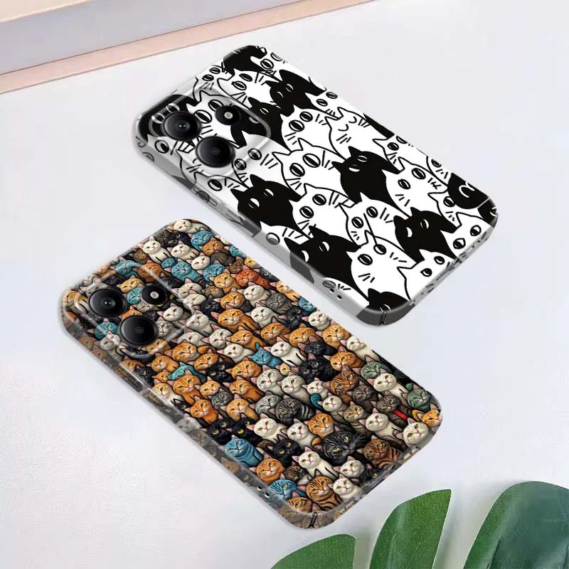 Cute Black White Ca…