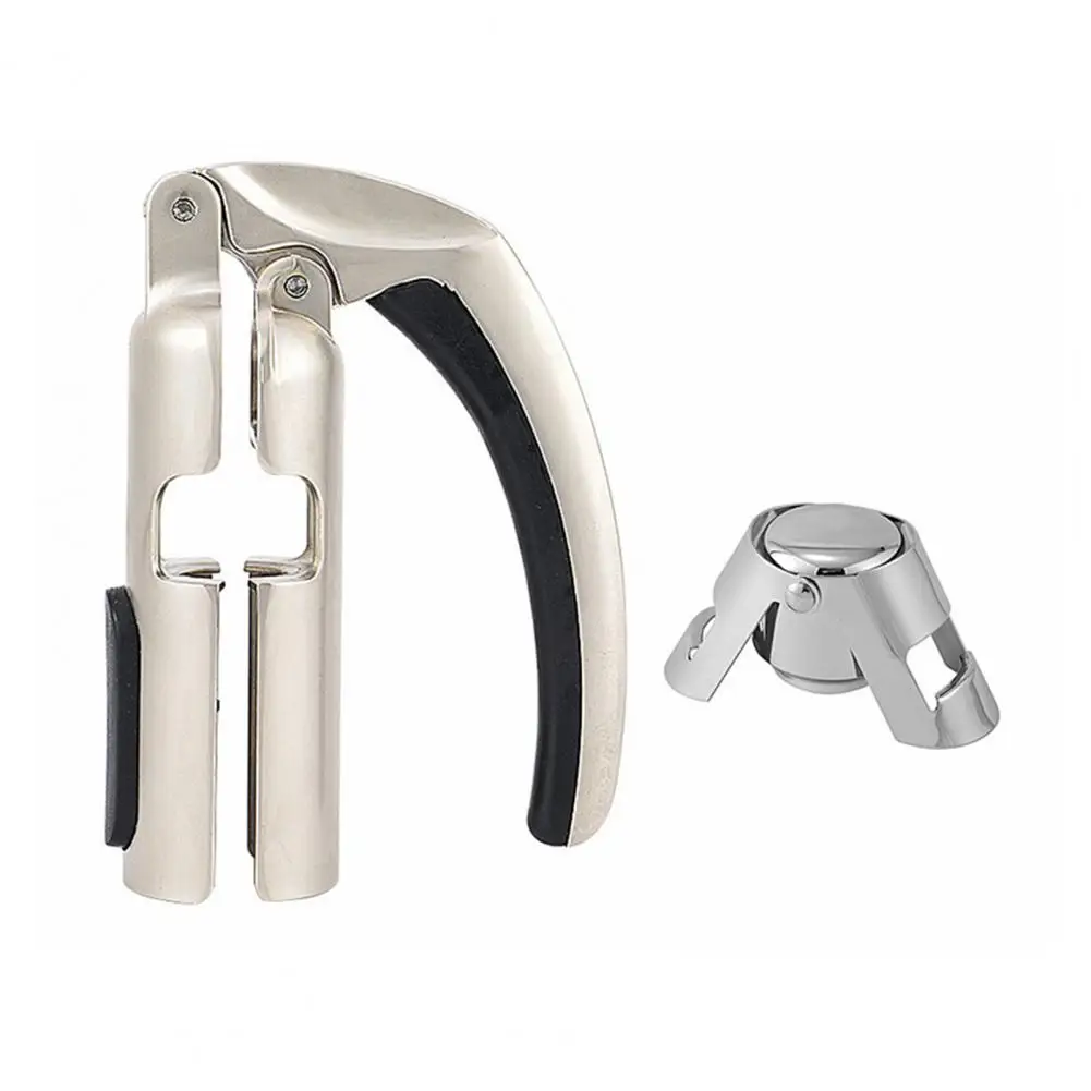 Champagne Cork Opener Champagne Bottle Opener Cork Puller Sparkling Wine Cork Extractor Easy-to-use Wine Stopper Remover Tool