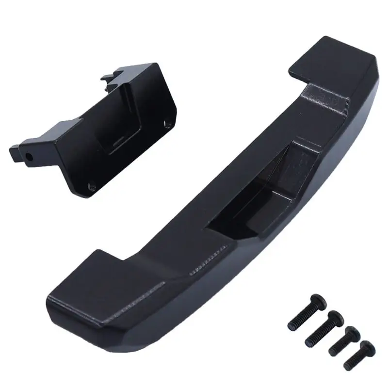 AS96-For TRX4M Metal Rear Bumper 1/18 RC Crawler Car TRX4-M Bronco Upgrade Parts