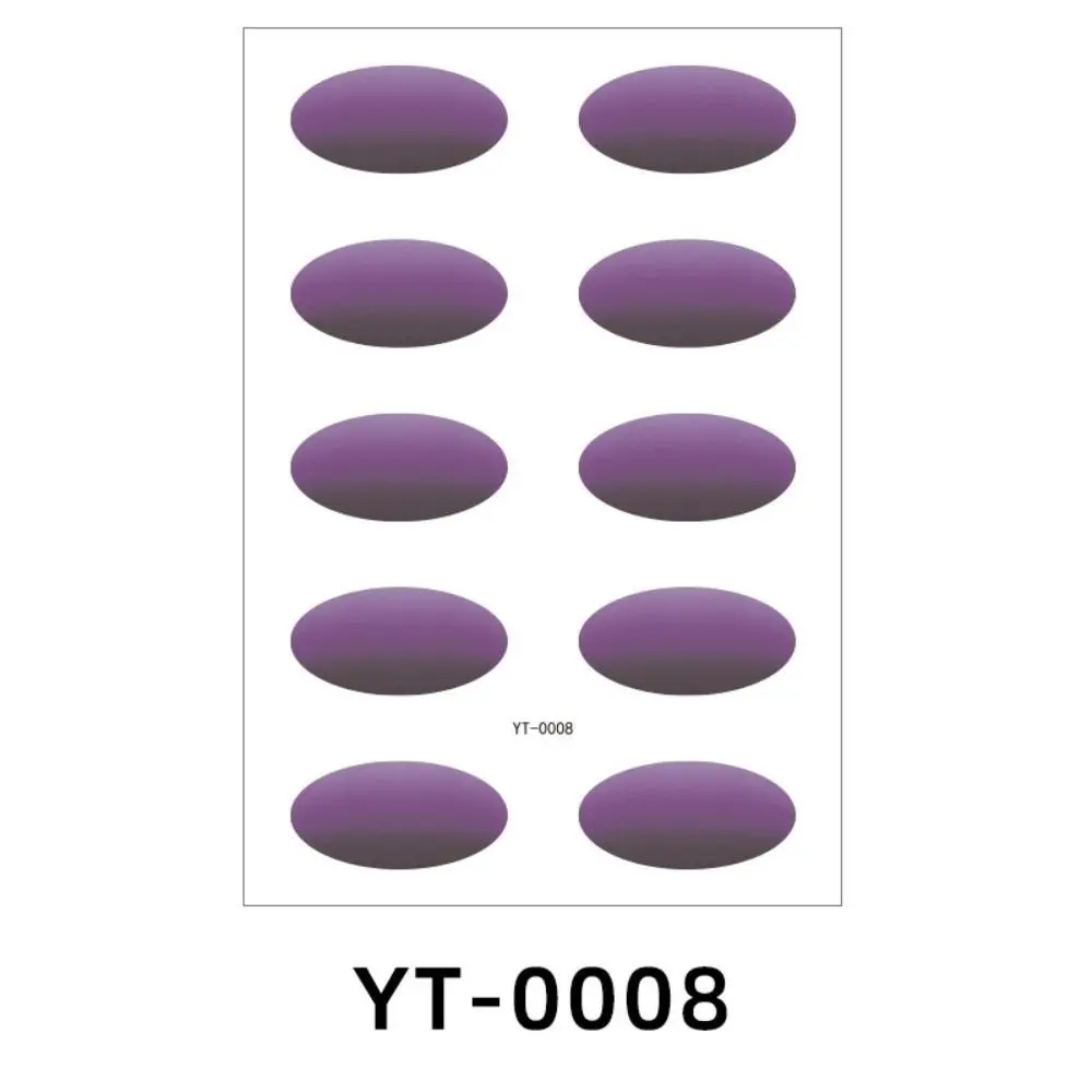 Gradient Color Eye Shadow Tattoo Stickers Leopard Print Flash Temporary Tattoo Wedding Tool Waterproof
