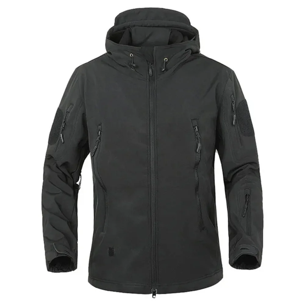 TAD-chaqueta militar de piel de tiburón para hombre, cortavientos táctico a prueba de viento, Softshell, impermeable, rompevientos, lluvia, Invierno