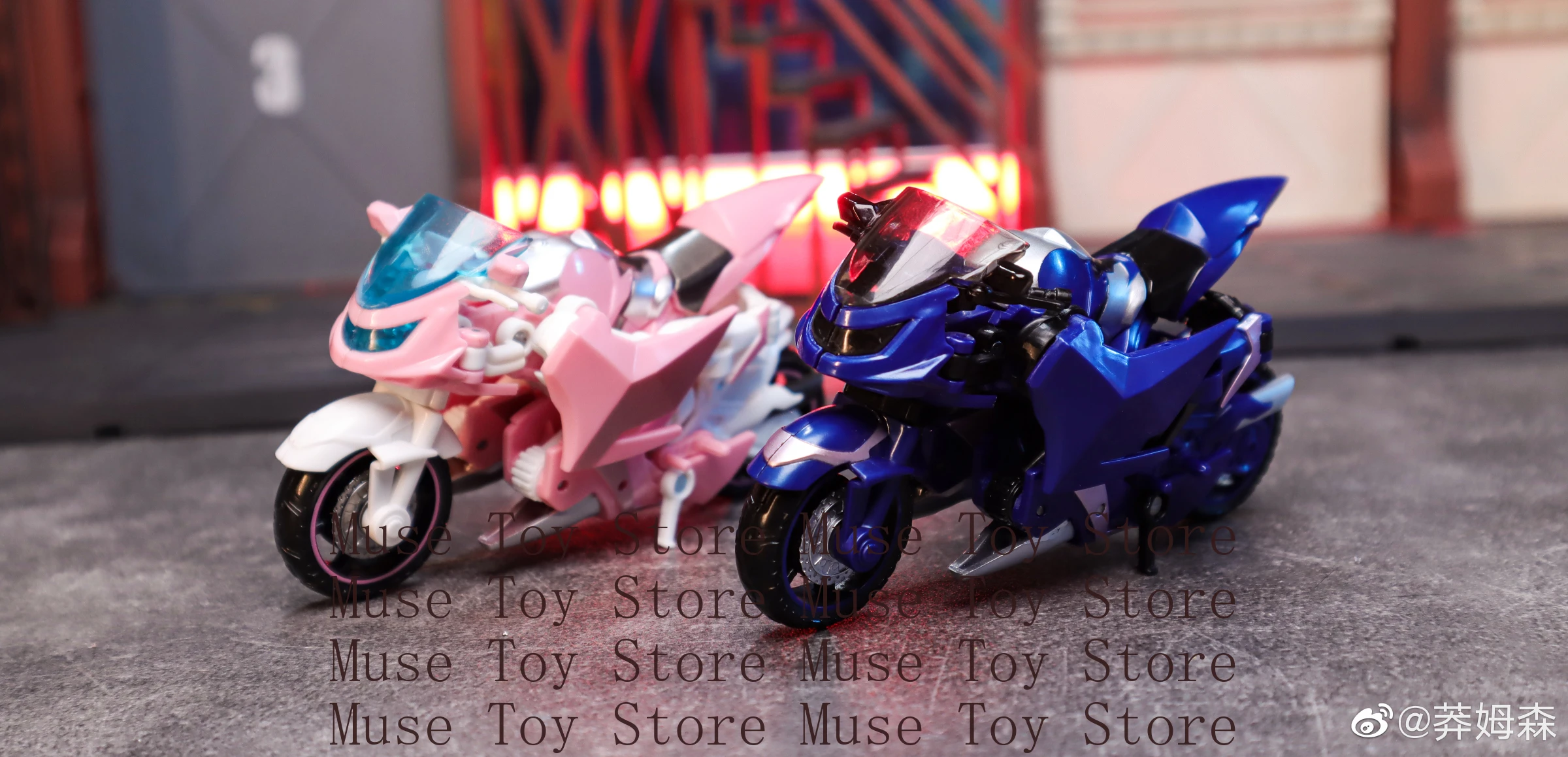 NEW APC Transformation APC-Toys First Edit Female TFP Blue Japanese Comic Ver Angel Engine Arcee Motorcycle Action Figure