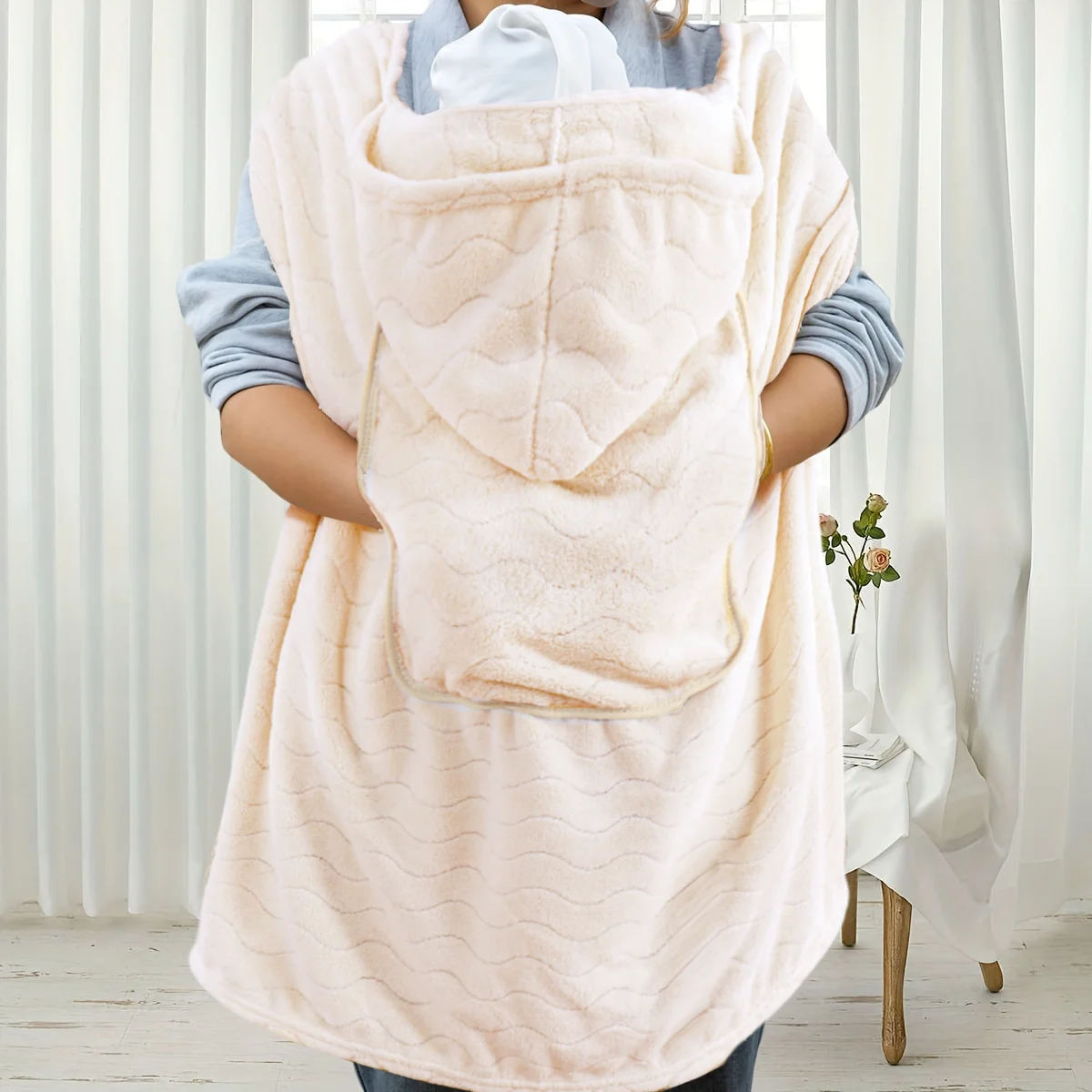 

1 шт. мягкое детское одеяло с рябью воды, одеяло из кораллового флиса, детское одеяло для прогулок. Идеальный подарок для ребенка.