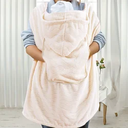 1pc soft baby blanket with water ripples,coral fleece cover up blanket,baby outing wrap blanket.Perfect gift for baby.