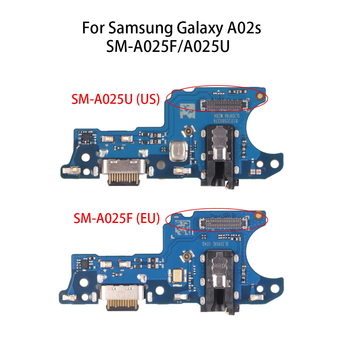 

g USB Charge Port Jack Dock Connector Charging Board Flex Cable For Samsung Galaxy A02s SM-A025F / A025U