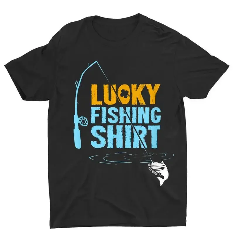 This Is My Lucky Fishing Fisherman'S Favorite Artwork T Shirt Catching Fish