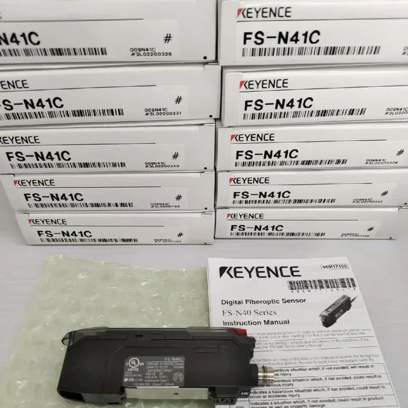 Original KEYENCE FS-N41P FS-N42P Digital Pressure Sensor Optic Digital Fibre Optic Sensors FS-N41N FS-N41C