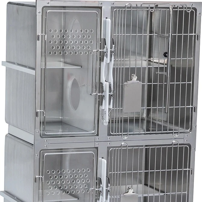 Luxury Dog Cat Veterinary Pet  Cage With Temperature Self Adaption Adjustment System Pet Luxury
