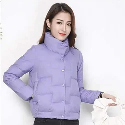 2022 Spring And Autumn New Light Down Jacket Women Short Ultra-Light Fashion light and thin Loose Jacket Trendy Down Coat Female