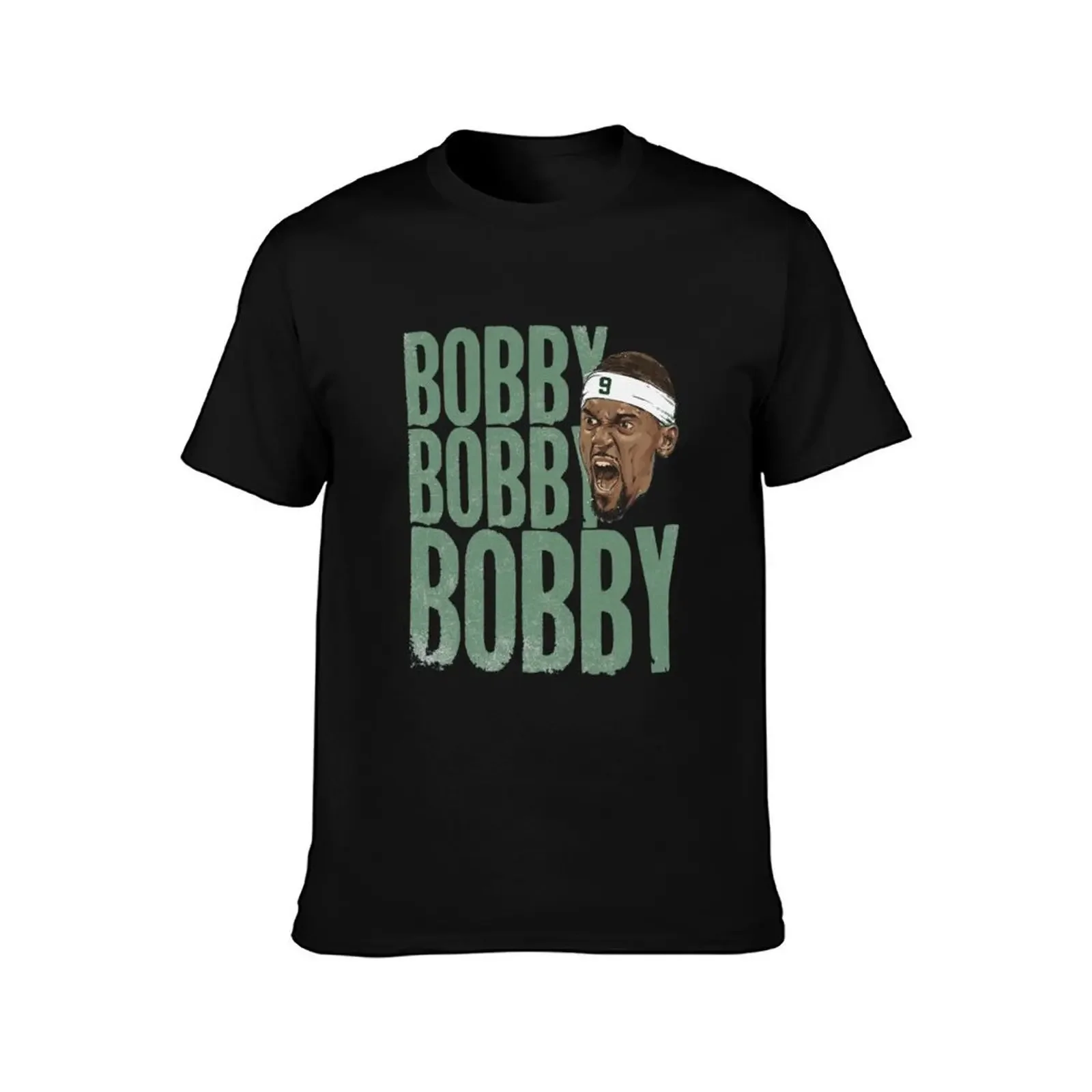 Bobby Portis Jr. Stack T-Shirt graphics blacks mens t shirts top quality