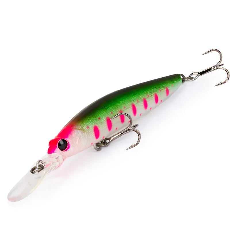 TSURINOYA 8pcs 70mm 5.2g Floating Minnow Fishing Lure Long Casting Hard Bait For Pike Perch Chub Jerkbait