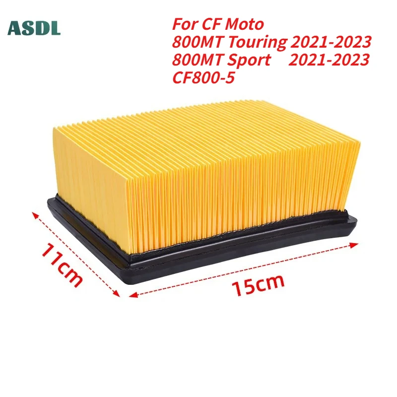 

1/2/4PC Motorcycle Air Filter Element for CF Moto 800MT Touring Sport 2021 2022 2023 CF800-5 Motorcycle Parts Air Cleaner