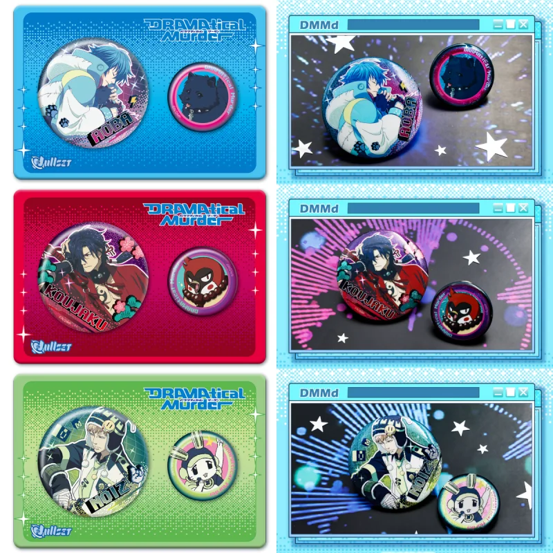 

Оригинальный набор значков Nullset Dmmd Vol.2 Aoba Koujaku Noiz, анимация, периферийные устройства, украшение для товаров, подарок на день рождения, игрушка