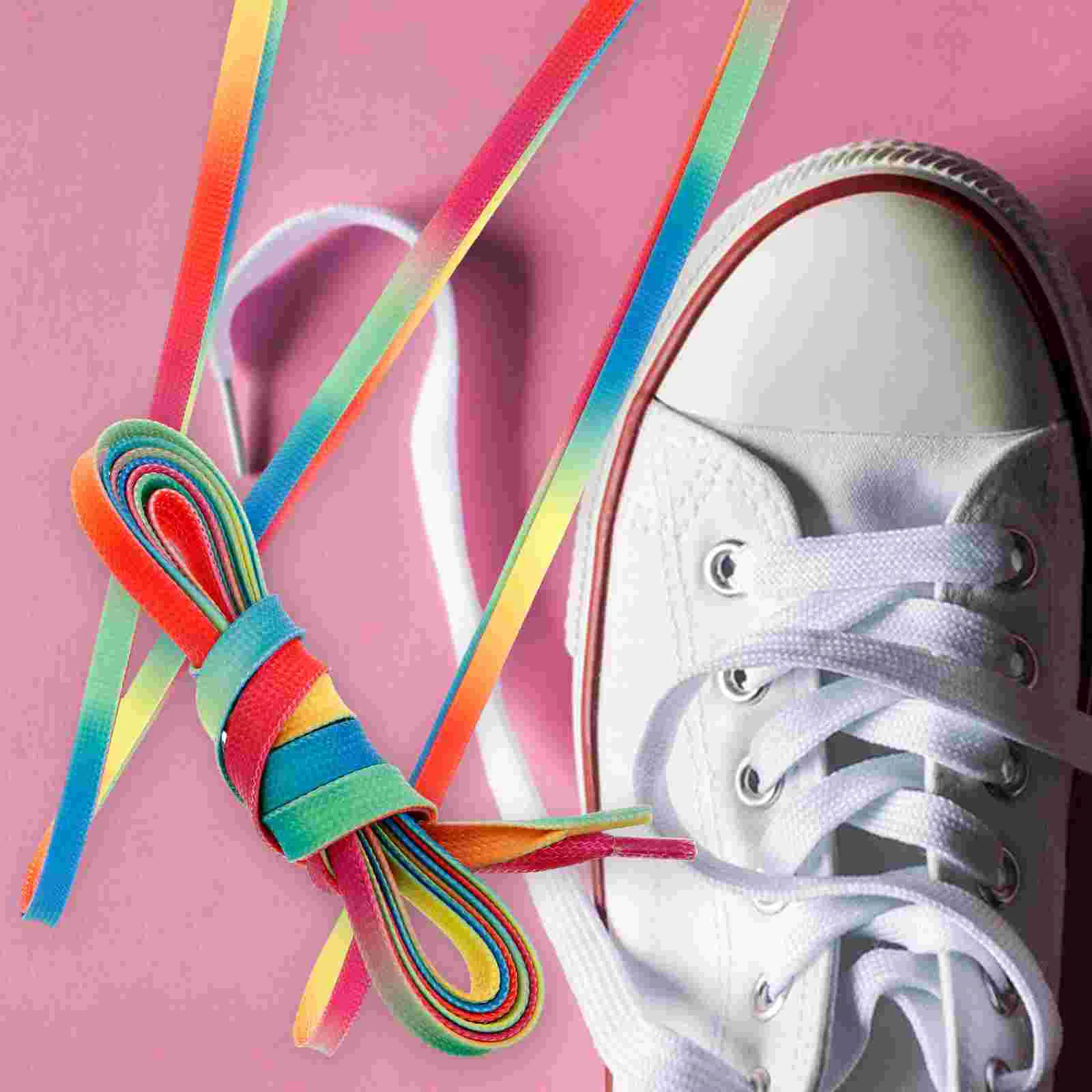 Shoe Laces Hockey Shoelaces Skates Ribbon Shoes for Sneaker Decorative Roller Straps Replacement Figure