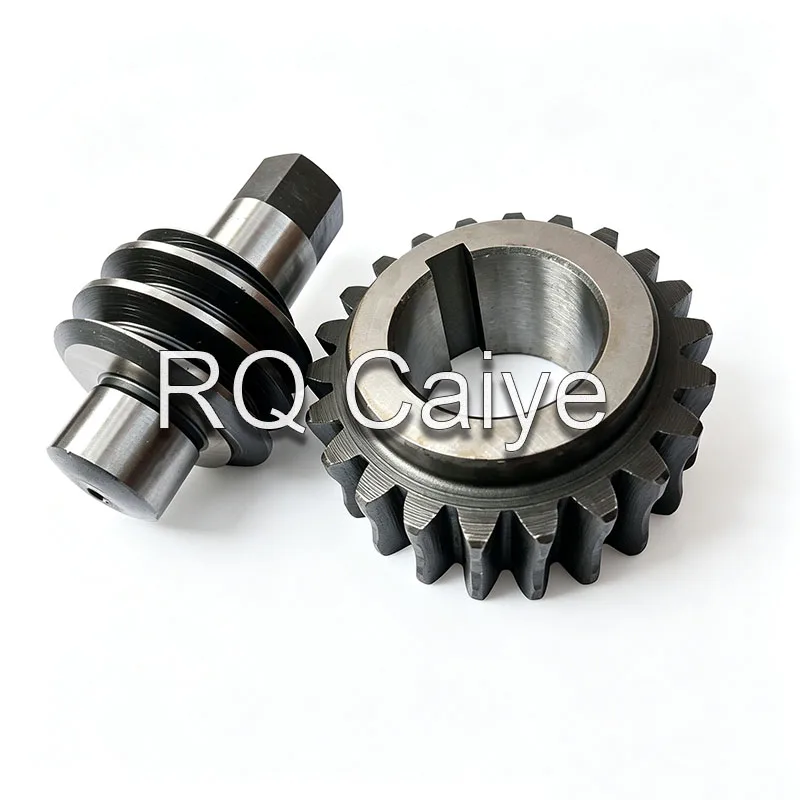 Worm Shaft & Worm Gear Set For Komori L40 LS40 G40 L440 Offset Printing Machine Blanket Tightening Mechanism Spare Parts