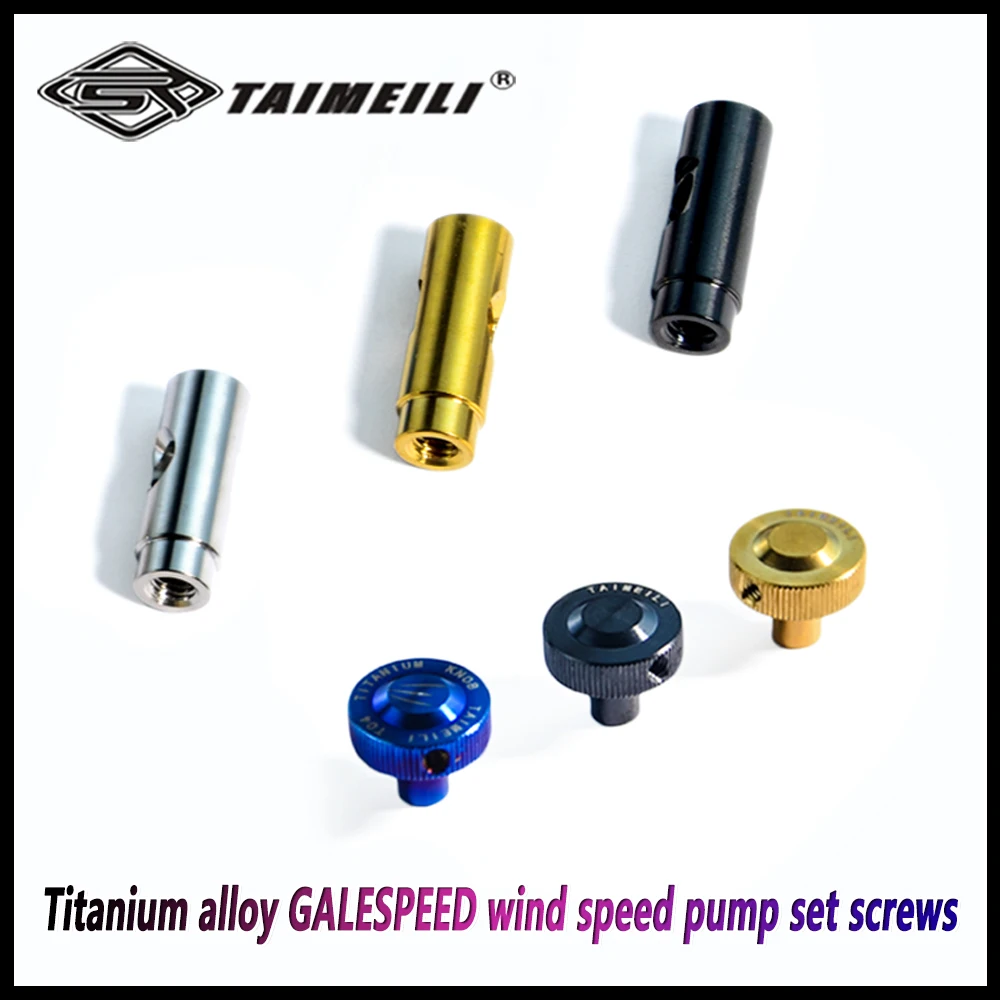 TAIMEILI Titanium alloy brake pump angle screw suitable for GALESPEED brake pumps