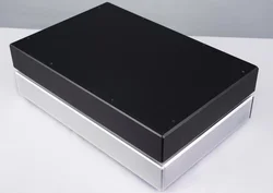 DAC All aluminum amplifier chassis / Preamplifier case / AMP Enclosure DIY box (372*52*241mm)