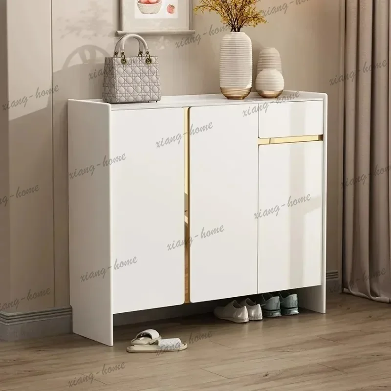 Best Sellers Shoe Rack Wood Display Cabinet Entry Save Space Safe Cabinet Cupboard Vertical Sapateira Home Furniture Organizador