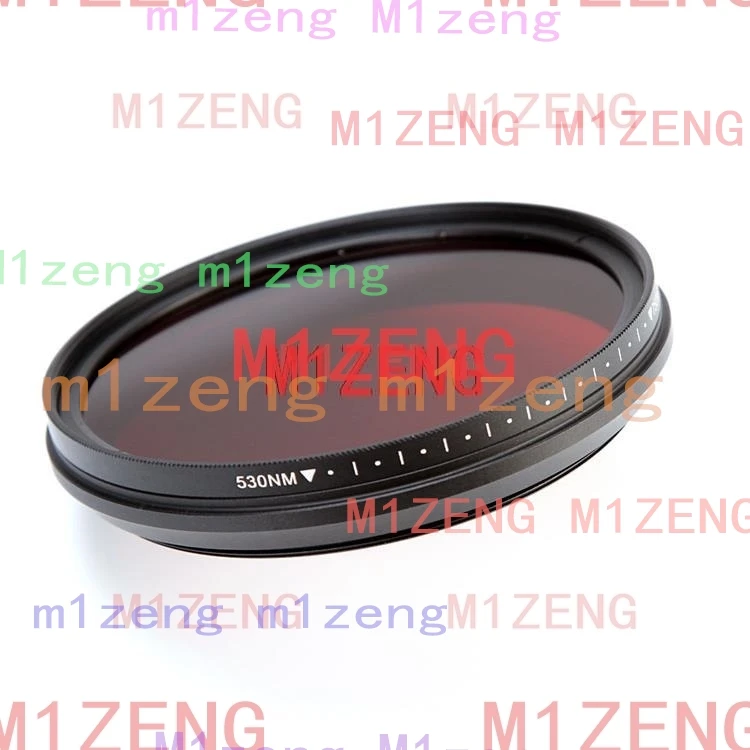 Regulowany filtr IR 590/680/720/750nm, filtr do obiektywu podczerwieni do aparatów o średnicy 46 49 52 55 58 62 67 72 77 82 mm, do zdjęć krajobrazowych. — zdjęcie produktu 3