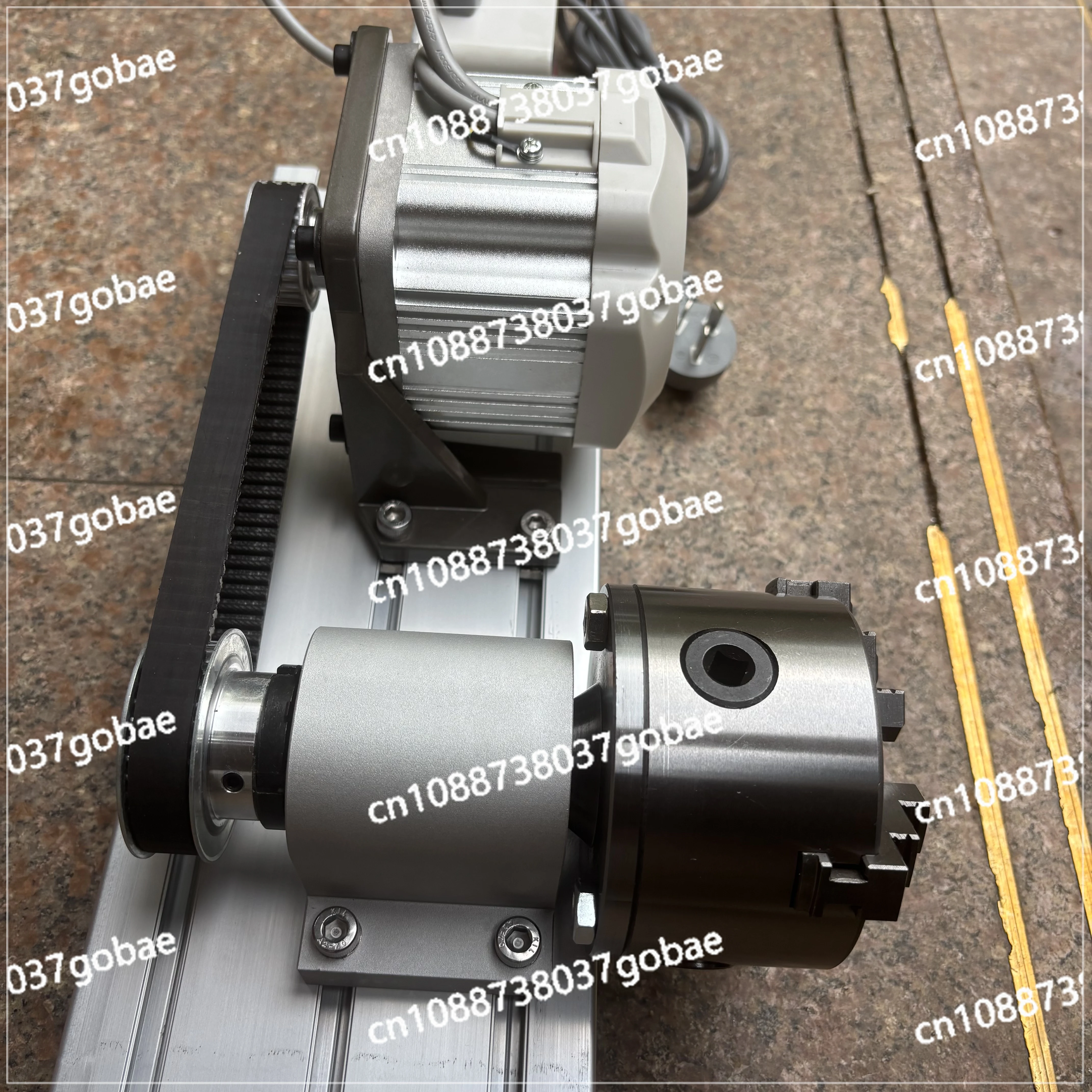 The whole set of spindle mold polishing can be adjusted speed three jaw chuck polishing machine electric motor chuck assembly