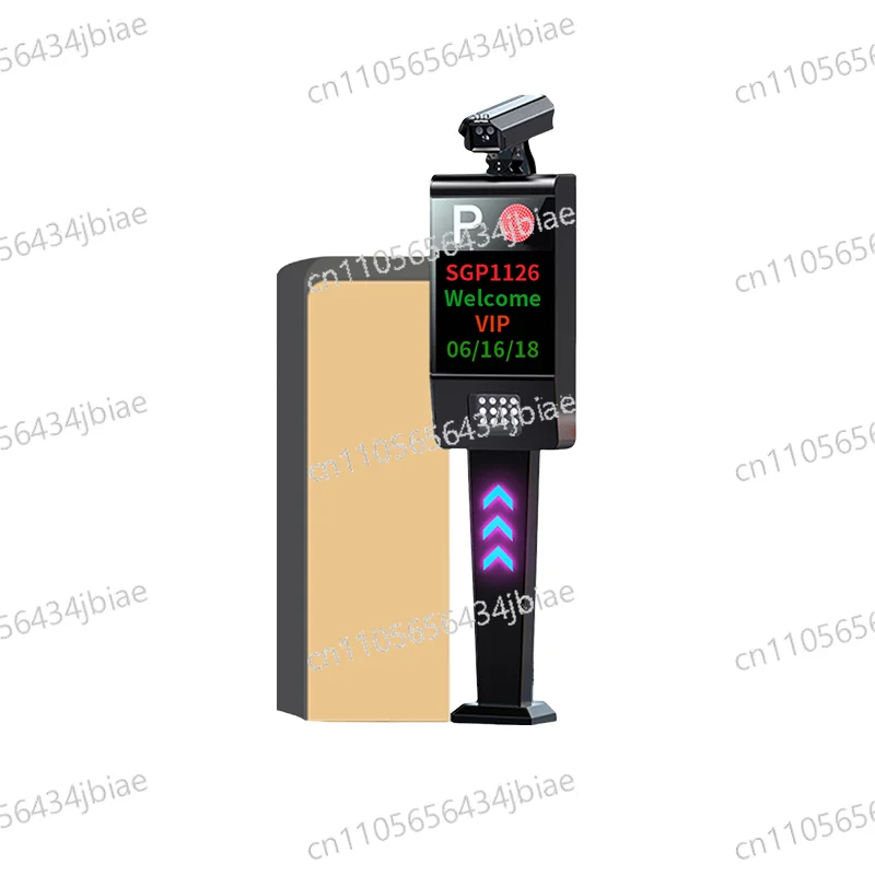 Automatic Vehicle License Plate Recognition Parking System   Camera Parking Payment Machine Control Access Entrance Gate