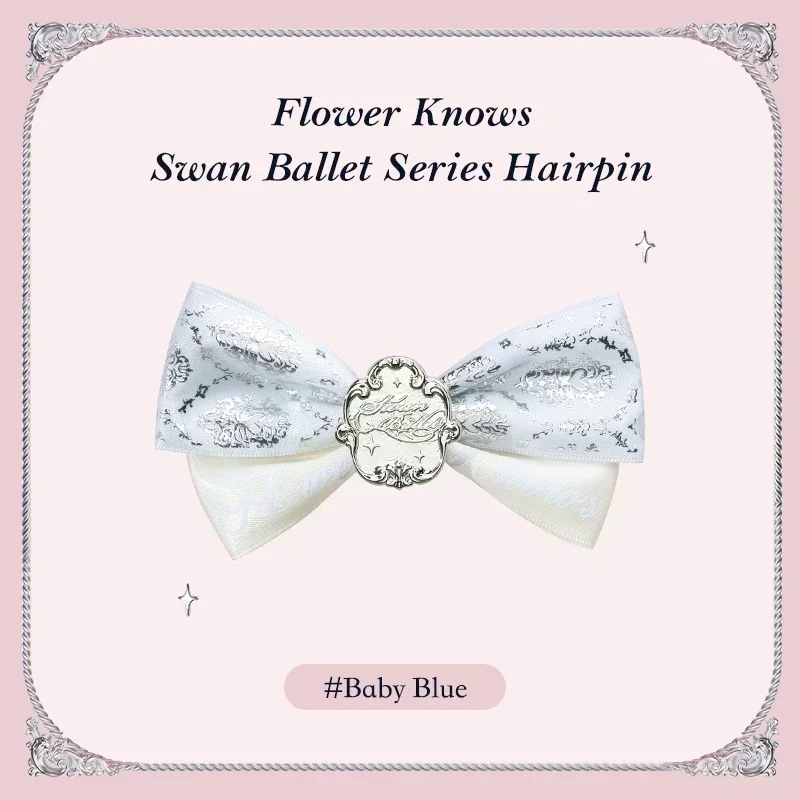 Flower Know Swan Ballet Series Hair Clips 15 Types   Women Beauty  Accessories