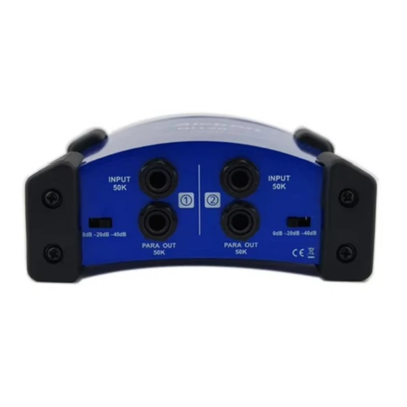 Alctron DI120 DI-120 صندوق DI السلبي لعازفي لوحة المفاتيح وعازفي الجيتار الصوتي والكهربائيين والباسيين وعازفي الآلات الأخرى