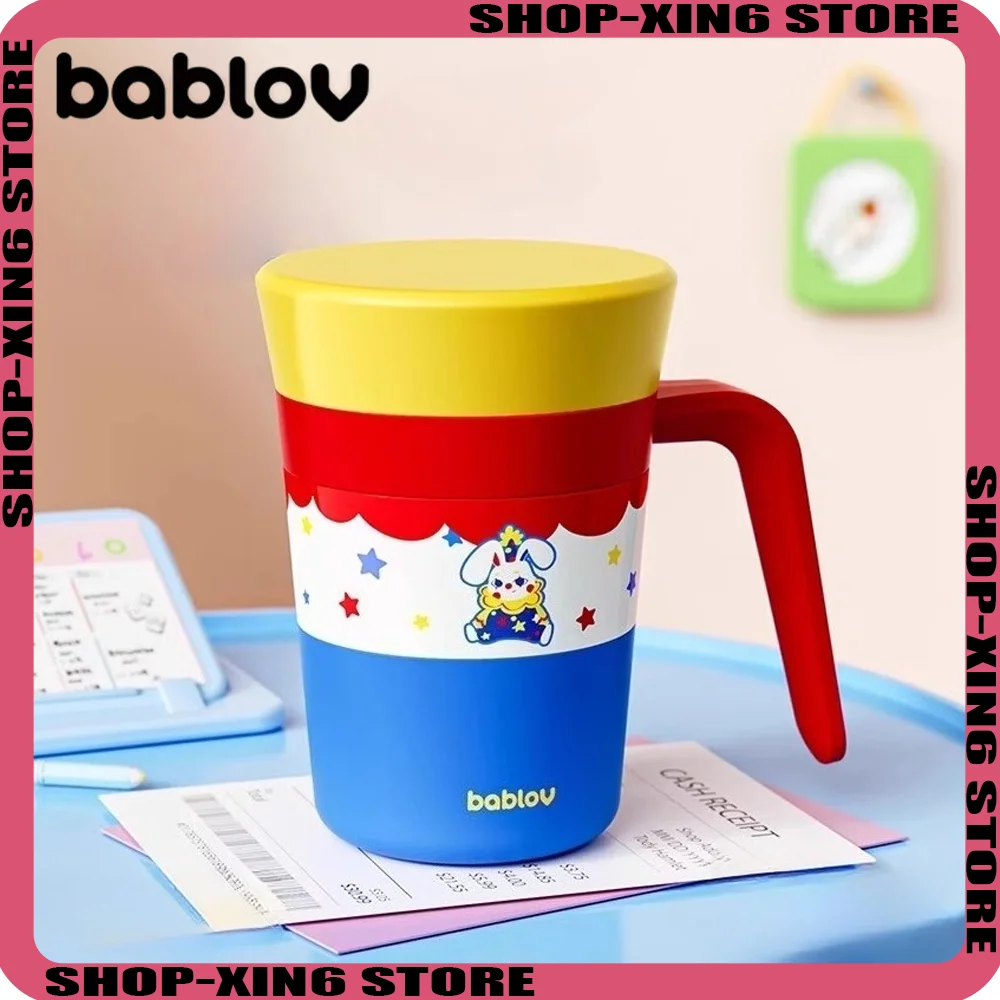 

Bablov Large Capacity Ceramic Inner Liner Straw Water Cup Insulation Cold Coffee Drink Cup Portable Car Birthday Gifts