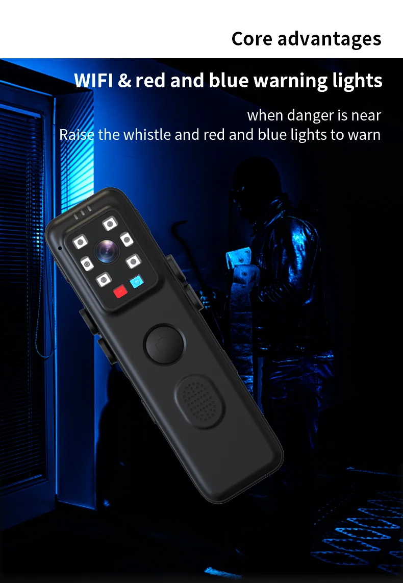 Bodycam Records Camera To Make Clip Mini Cam Sports Video Dv Tape Cassette Player Strap Cross Law Enforcement With Night Vision