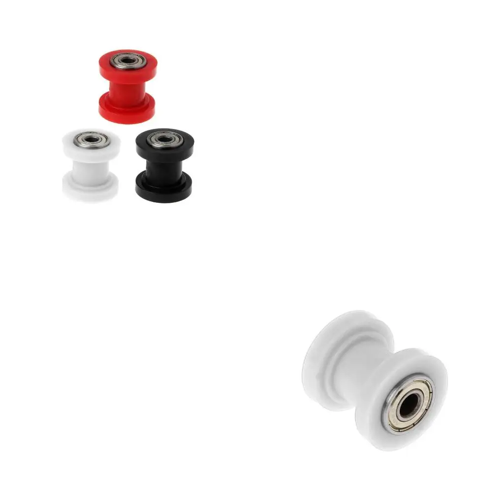 XA6H 10mm Wheel Tensioner Guide Drive Chain Roller Pulley For ATV Endur