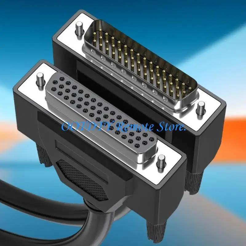  DB44 Male to Female/Male Extension Cable, Programmer Data Wire with Gold Plateds Pin