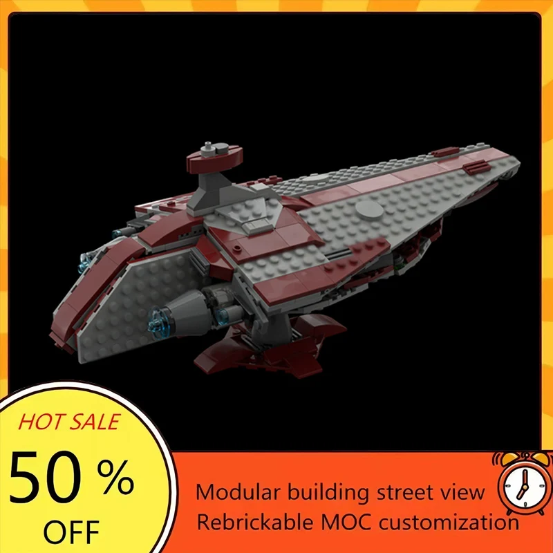 

337PCS Popular Space War Movie Model MOC Building Bricks Spaceship Modular Technology Gifts Holiday Assemble Children Toy Suit