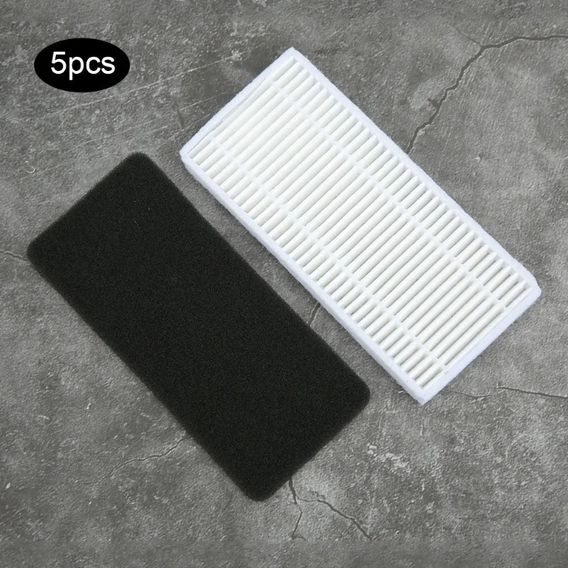 5pcs Filter Replacement Parts Fit For Deebot N79 N79S Robotic Vacuum Cleaner Accessories