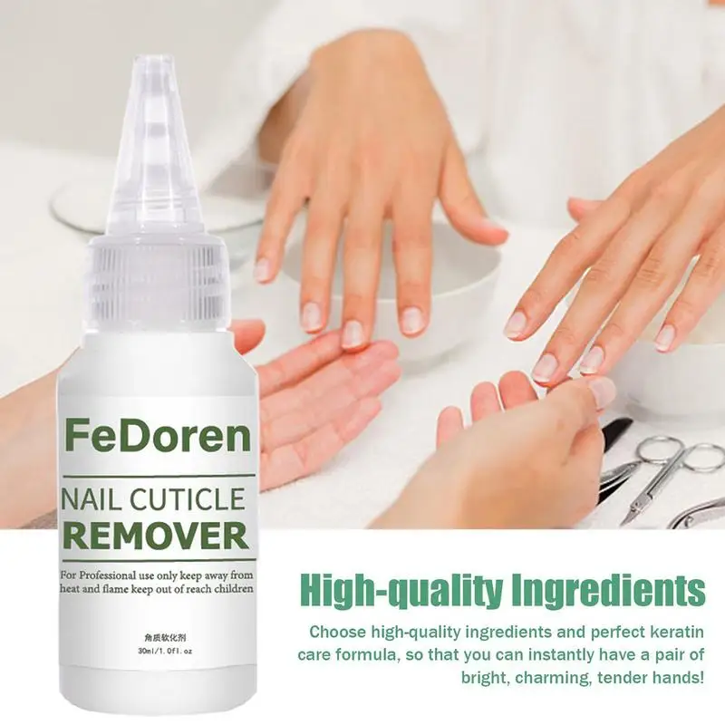 30ML Nail Cuticle Remover Dried Nail Cuticle Softener Oil Care Finger Nutrition Nourishing Liquid Nail care treatments