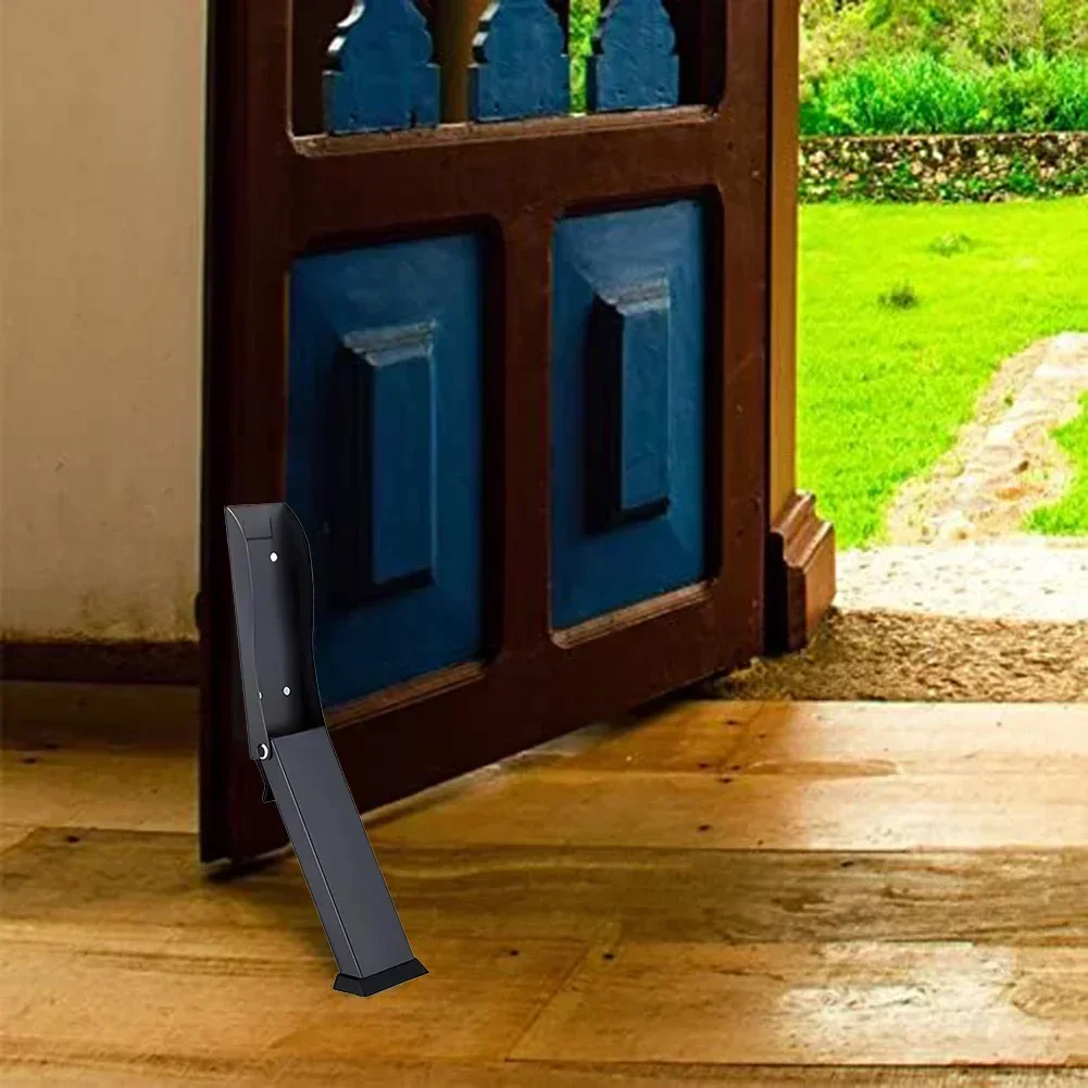 Door Security Solution Door Blocker Entryway Living Room Dark Gray Easy Storage Solution Multiple Color Options Hardware Tool