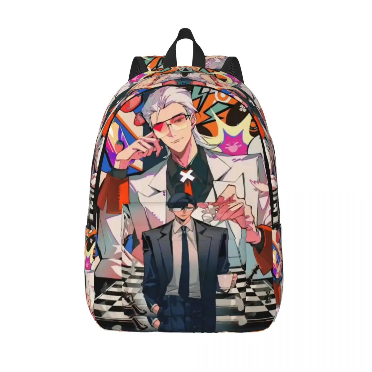 

To Be Hero-X Snap Backpack for Men Women Teenage Student Work Daypack Anime Cartoon College Shoulder Bag Gift