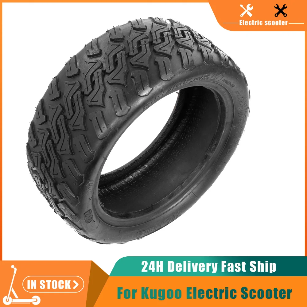 Vacuum Tyre for Kugoo G-Booster G2 Pro Electric Scooter Front and Rear Wheel Wear-resistant 85/65-6.5 Tubeless Tyre Accessories