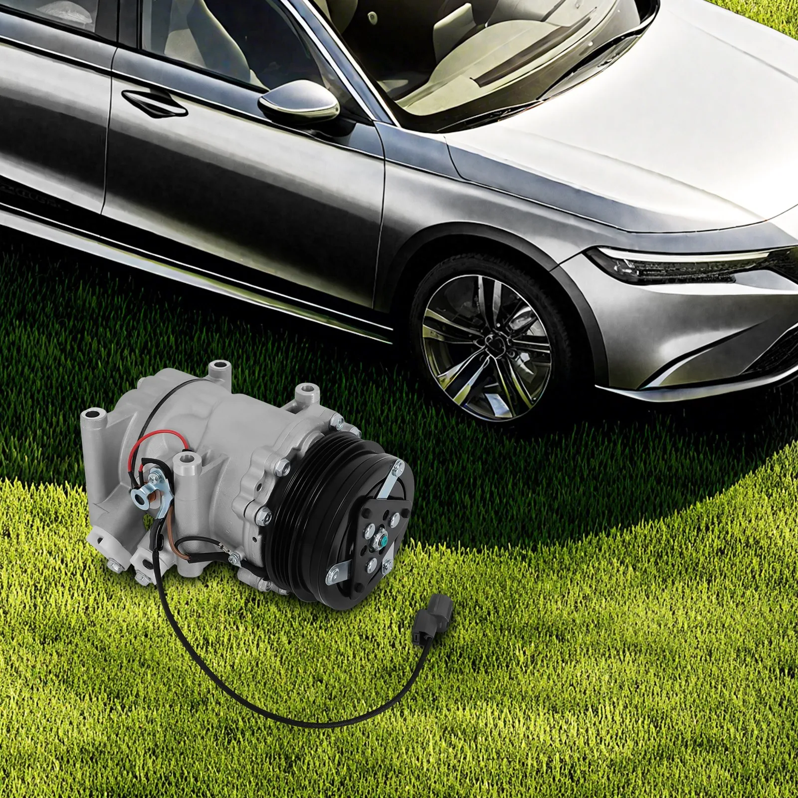 

Компрессор кондиционера CNCEST для Honda Civic 1.5/1.6L и Civic Del Sol 1.5L 1994-2000 годов комплект компрессора переменного тока (с сцеплением)