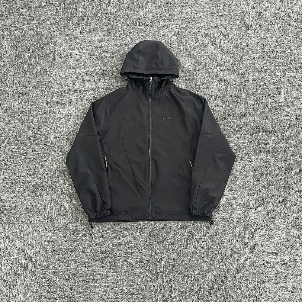 

SY-121 Men's Casual Outdoor Sports Waterproof and Windproof Jacket VORTEX TRACK TOP-Black Rose Gold