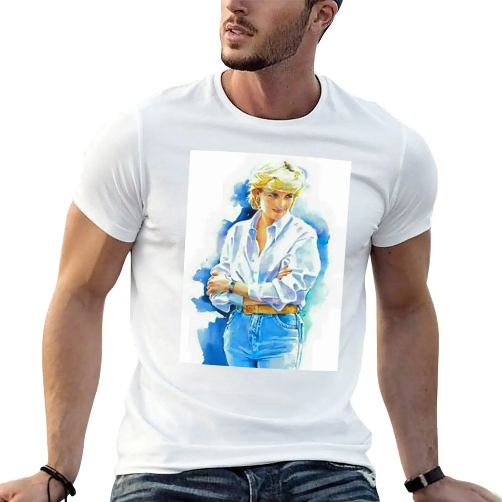 

Princess Diana T-Shirt t shirts for man cotton soft man t shirt luxury t shirts for man cotton T-Shirt