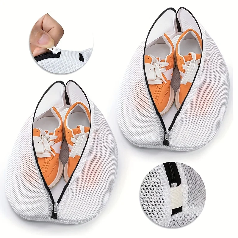 Shoes Washing Bag Household Shoes Washing Mesh Bag Laundry Bag Washing Machine Filter Anti-deformation Shoes Washing Guard Bag