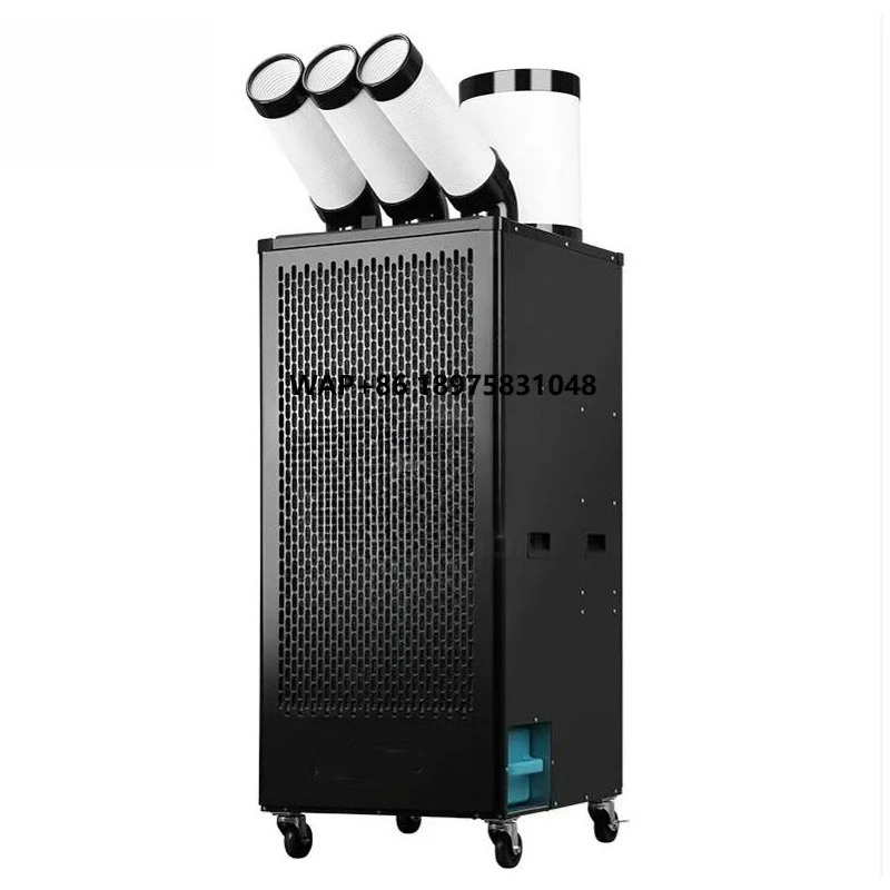 12000BTU Dual Hose Portable Spot Cooler Industrial Air Conditioner for Factory Workshop